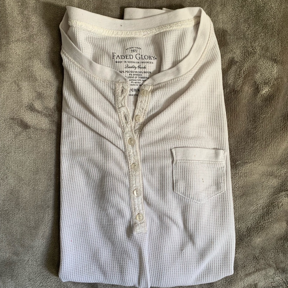 White Long Sleeve Shirt